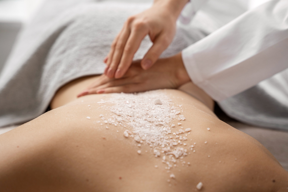 Massage bodyscrub - Christine fit for life